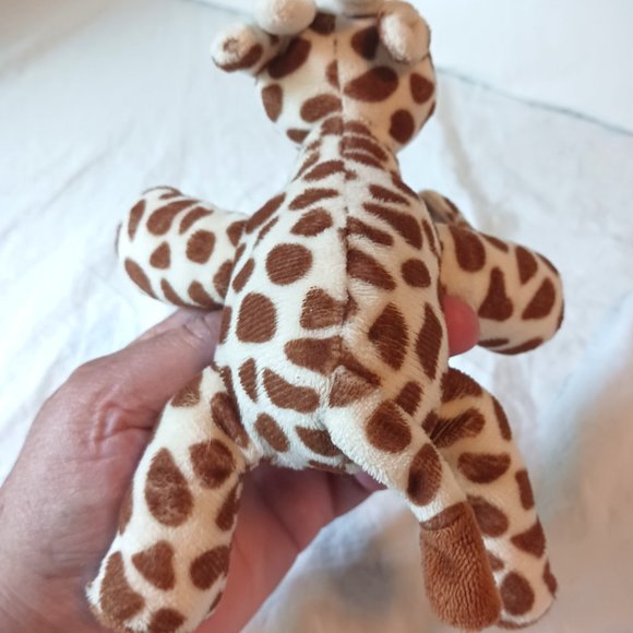 Philips Avent Brown and Cream Giraffe Soothie Snuggle Pacifier Holder 8" - Picture 6 of 9